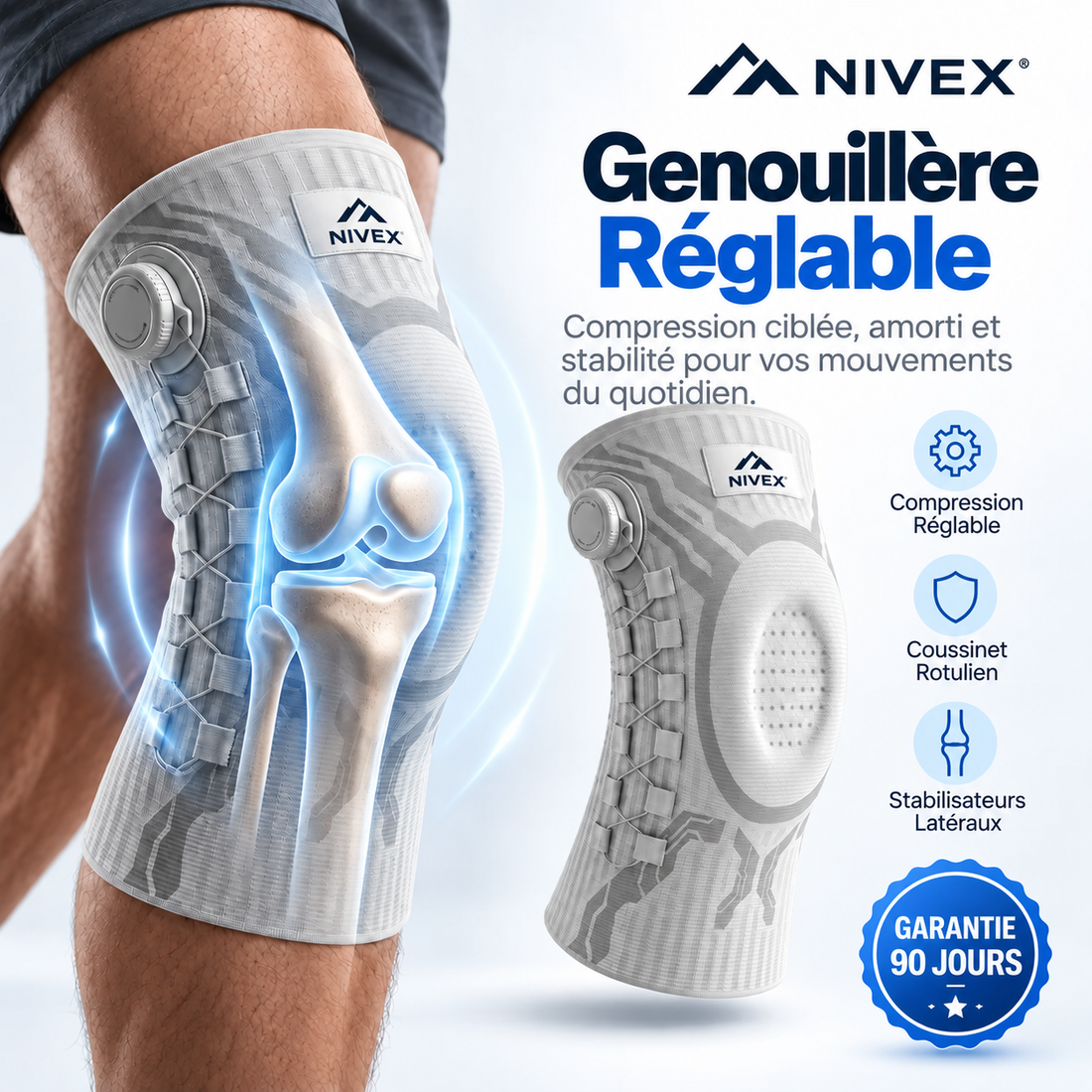 Genouillère Réglable NIVEX