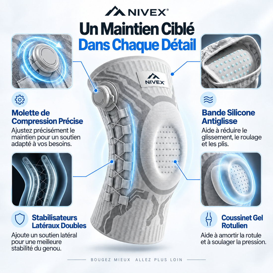 Genouillère Réglable NIVEX
