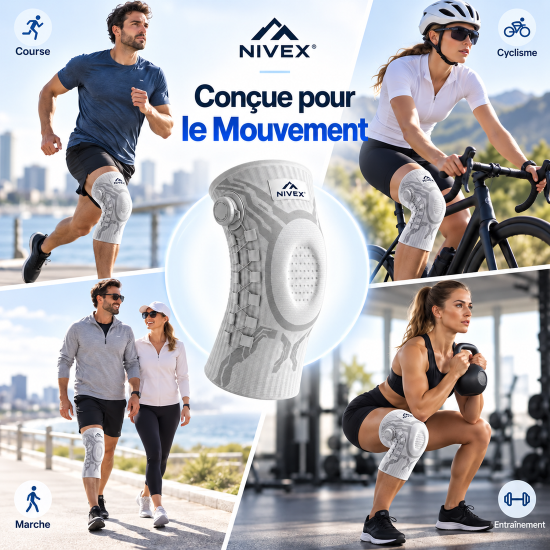 Genouillère Réglable NIVEX