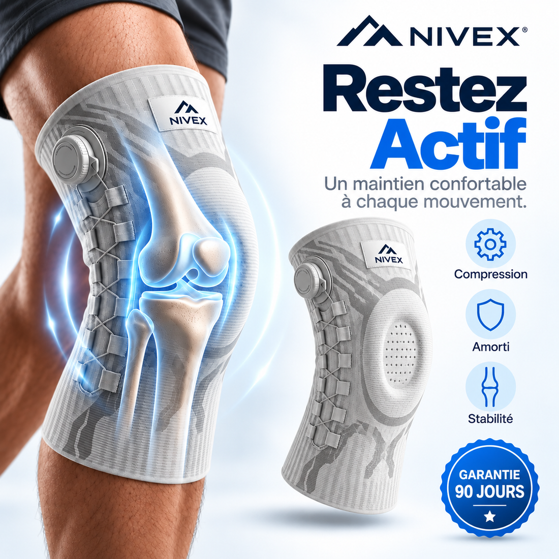Genouillère Réglable NIVEX